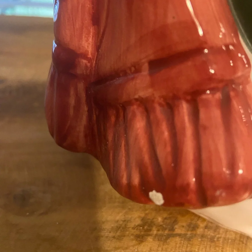 Figural Christmas Snowman Cookie Jar